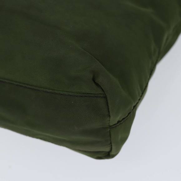 PRADA Shoulder Bag Nylon Khaki Auth 72482 - Picture 15 of 16